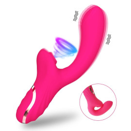Vibrador Ponto G E Estimulador Clitoriano, 10 Modos De Pulsa��o E 10 Modos De Vibra��o