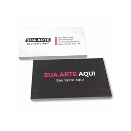 300 Cart�o De Visita 9X5Cm