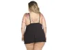Camisola Dantele aberta Plus Size (GG) - Pimenta Sexy