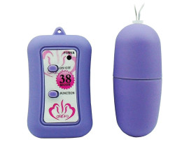 C�psula Vibrat�ria Bullet (Wireless) com Controle e 38 Padr�es de Vibra��o - Importado