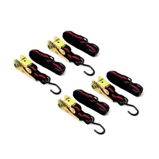 Cinta Com Catraca 4 Peas 4 Metros X 25 Mm Para Carga