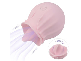 Rosa Estimuladora de Clit�ris com 10 Vibra��es Nectar