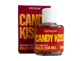 Gel Beij�vel Candy Kiss - Ma�� com Mel 35ml - Feiti�os Arom�ticos