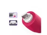 C�psula vibrat�ria com toque aveludado (recarreg�vel)