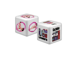 Dado Jogo do Prazer Hot Color (com 2 unidades) - Divers�o ao cubo 