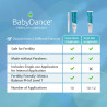 Fairhaven Health BabyDance Lubrificante de fertilidade com 10 aplicadores de uso nico | Para homens e mulheres tentando engravidar | Lubrificante pessoal  base de gua | Feito sem parabenos | 40