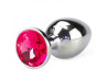 Plug de Metal com Joia Tamanho Pequeno (7,0 cm)