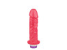 Prtese com Vibrador Interno Linha Color 16,5 x 3,6 cm - Pau Brasil