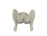 Masturbador Cyber Skin com Vagina e �nus Penetr�veis (Ref. 76) - VibraToy