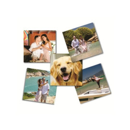 20 Fotos Adesivas Com Im� (Im� De Geladeira) 5X5Cm