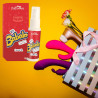 BABALOO ICE PARA GEL COMESTVEL BEIJVEL SEXO ORAL MASSAGEM CORPORAL SENSUAL HOTFLOWERS 15G (CEREJA)