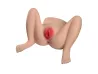 Masturbador Cyber Skin com Vagina e �nus Penetr�veis (Ref. 75) - VibraToy