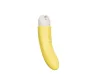 Vibrador de Clit�ris com Pulsa��o - Formato de Banana - Dibe - Importado