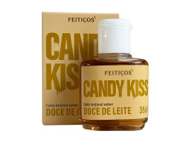 Gel Beijvel Candy Kiss Doce de Leite Hot 35ml - Feitios Aromticos