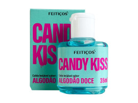 Gel Beijvel Candy Kiss Algodo Doce 35ml - Feitios Aromticos