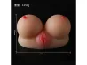 Masturbador Cyber Skin em Formato de Seio com Vagina e �nus (Ref. 94) - VibraToy