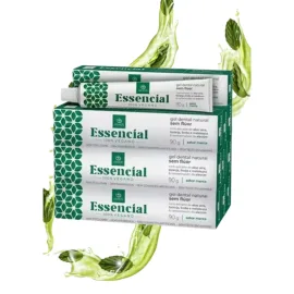 Pasta De Dente 100% Vegana Sem Fl�or Melaleuca E Aloe Vera