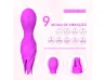 Estimulador de Mamilos e Ponto G em Espiral Recarreg�vel jack - Importado