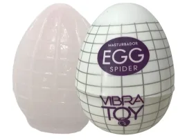 Masturbador em silicone Egg Spider - VibraToy