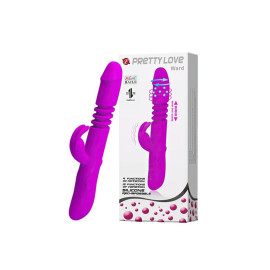 Vibrador Rotativo Recarreg�vel Vai E Vem (12 Modos De Vibra��o E 4 Modos De Rota��o)