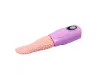 Vibrador em Formato de L�ngua (Simulador de Sexo Oral) Recarreg�vel - Importado