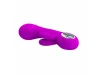 Vibrador com estimulador de Ponto G e clit�ris Valentine - Importado