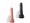 Prtese 17 x 3,5 cm com ventosa e vibrador externo - Soulsex