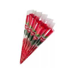 Bot�o De Rosa Artificial Embalada (1 Unidade)