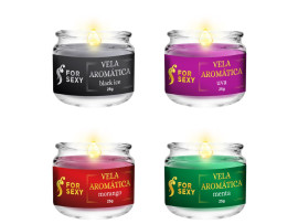 Vela de Massagem Arom�tica Beij�vel 20g - For Sexy