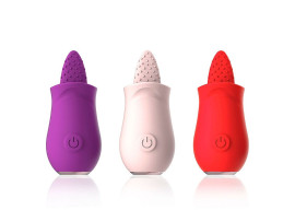Vibrador de clit�ris com L�ngua Estimuladora