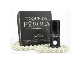 Kit Toque de P�rola (com colar de p�rolas e loc�o) - Hot Flowers