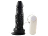 Prtese 15,4 x 4 cm c/ Ventosa e Vibrador Externo - xtase