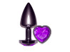 Plug Anal Unique Fum� em Formato de Cora��o - La Pimienta