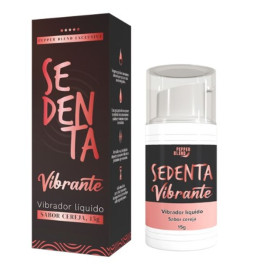 Vibrador L�quido Cereja Sedenta Vibrante 15G