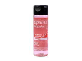 Espuma de Banho Morango com Champagne Sedu��o 60ml - Feiti�os Arom�ticos