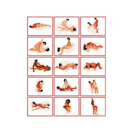 Mini Baralho Kama Sutra (15 Cartas)