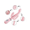 Vibrador De Ponto G, Clitris E nus - Jelly - Recarregvel - 3 Em 1 (12 Vibraes)