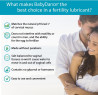 Fairhaven Health BabyDance Lubrificante de fertilidade com 10 aplicadores de uso nico | Para homens e mulheres tentando engravidar | Lubrificante pessoal  base de gua | Feito sem parabenos | 40