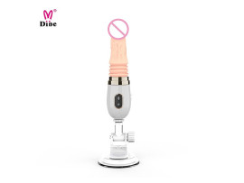 Vibrador recarregvel com aquecimento, rotativo e movimento de vai e vem