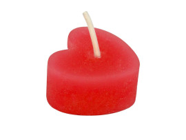 Velas Aromatizadas Corao 6 Unidades - Brasil Fetiche
