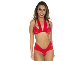 Conjunto Renda Chick - Pimenta Sexy