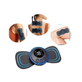 Mini Massageador Port�til Recarreg�vel Choque Relaxante, Anti Stress, Alivia Dores