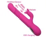 Vibrador Arya Telescopic Vai e Vem com Estimulador Rotativo de Clit�ris USB - VibraToy