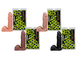 Prtese Realstica com Escroto 18,5 x 4,5 cm - La Pimienta