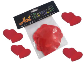 Ptalas aromticas em cetim 120 unidades Hot Brasil