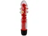 Vibrador Transl�cido com Capa com P�rolas - VibraToy
