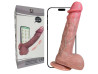 Pnis Realstico com Vai e Vem / Rotao com Aquecimento via APP 22.0 x 3.8cm