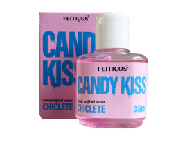 Gel Beijvel Candy Kiss Chiclete 35ml - Feitios Aromticos