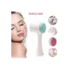 Escova De Limpeza Facial 2 Em 1