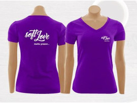 Camiseta promocional Tamanho P - Soft Love 